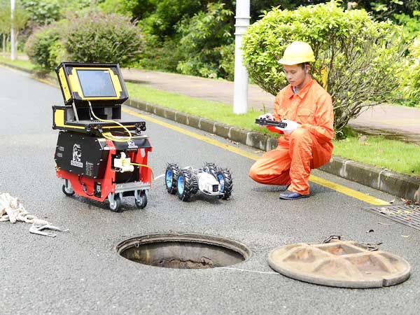 卡若管道机器人检测